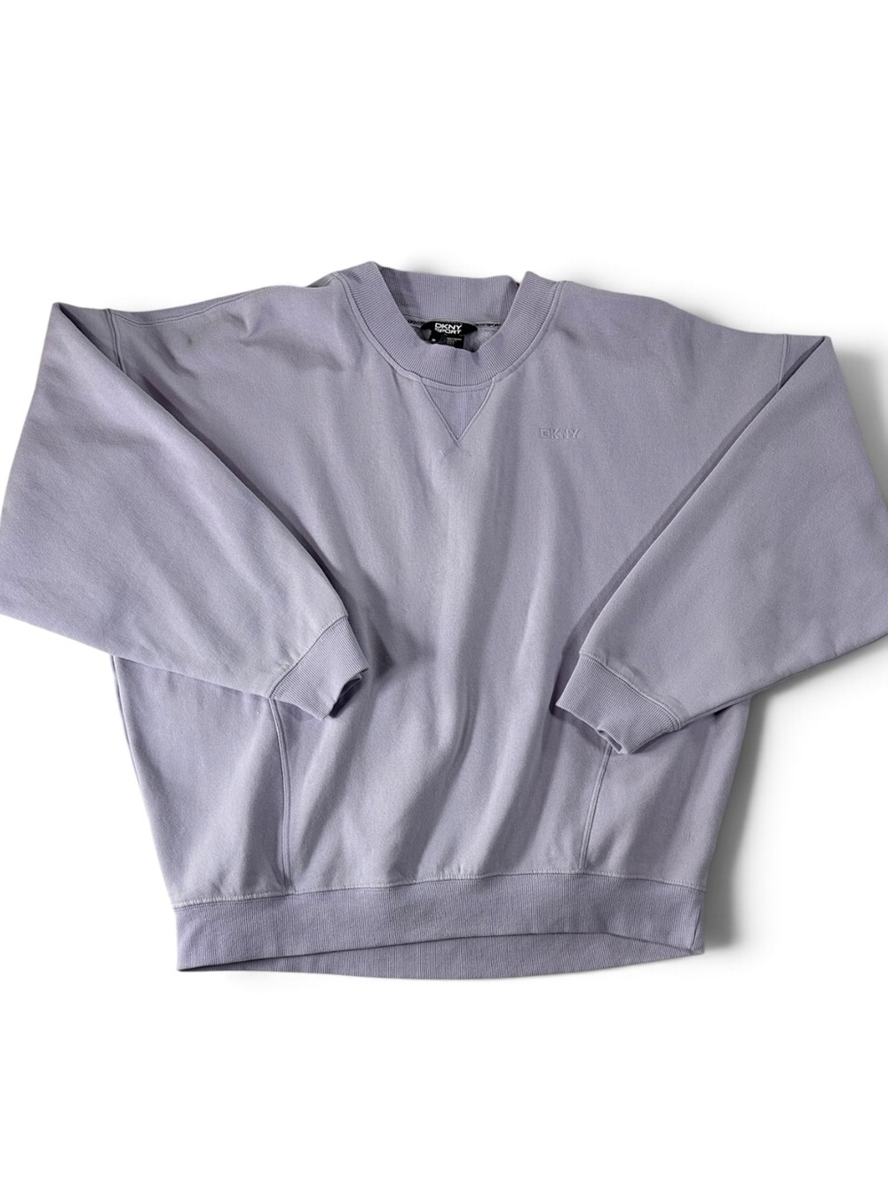 DKNY Lavender Crewneck Sweatshirt